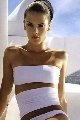 Alessandra Ambrosio in swimsuit for Harpers and Queen