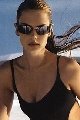 Alessandra Ambrosio in swimsuit for Harpers and Queen