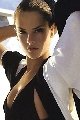 Alessandra Ambrosio in swimsuit for Harpers and Queen